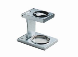 Metal precision linen testers with scale | Magnification : 8x / 32 dpt